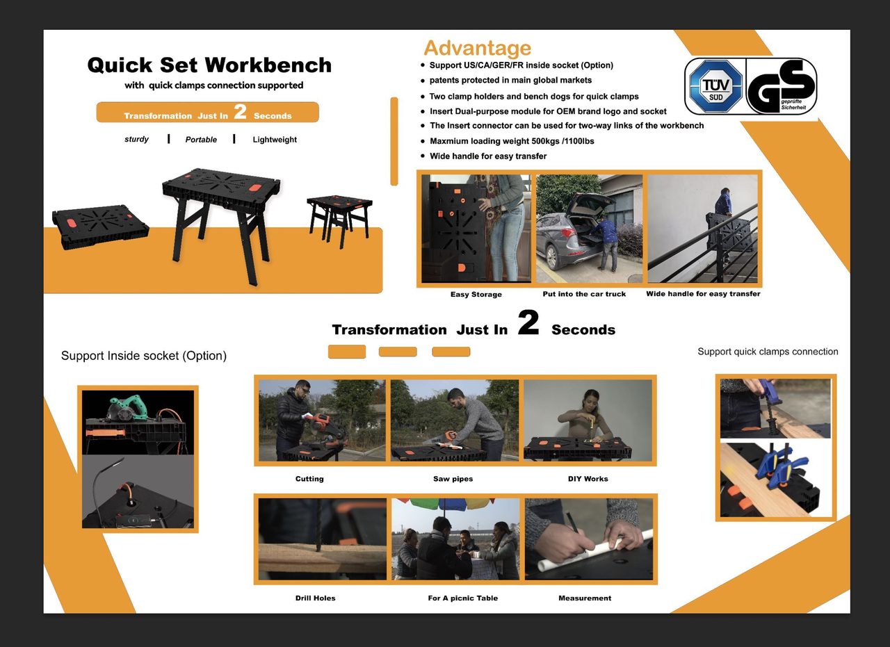 WS31 quick set workbench — workbench by WIS Technology