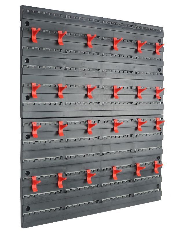 YS12122A 26 Piece Plastic Mounted Wall DIY Tool — storage box by WIS Technology